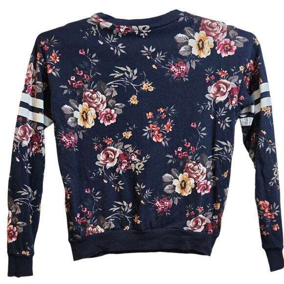 Iris‎ Charleston Floral Graphic Sweatshirt Large - Picture 4 of 7